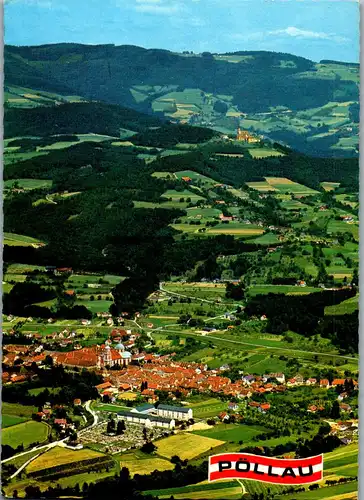 22444 - Steiermark - Pöllau mit Wallfahrtskirche Pöllauberg - gelaufen 1981