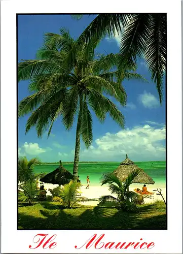 22477 - Mauritius - Maurice , Paysage de la Cote est - gelaufen 1998