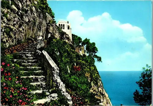 22540 - Italien - Capri , S. Michele - gelaufen 1964