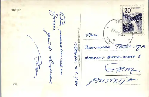 22543 - Kroatien - Trogir - gelaufen 1964