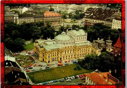 22552 - Polen - Krakau , Teatr Miejski im J. Slowackiego w Krakowie - gelaufen