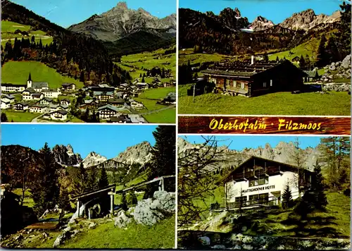 22554 - Salzburg - Filzmoos mit Oberhofalm , Mattighofener Hütte und altem Rührradl - gelaufen 1977