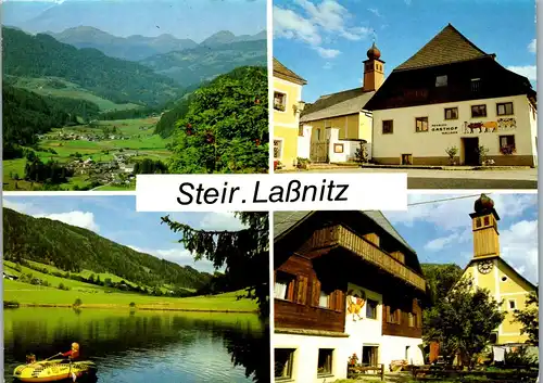 22592 - Steiermark - Lassnitz , Gasthof Wallner - gelaufen 1982