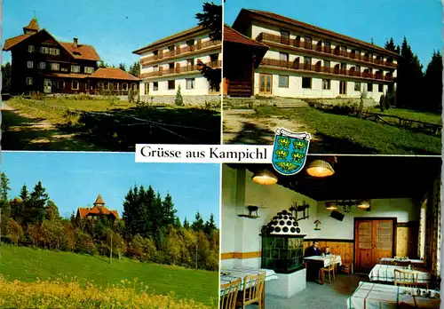 22611 - Niederösterreich - Kampichl , Gasthof Pension Czerwenka - gelaufen 1975