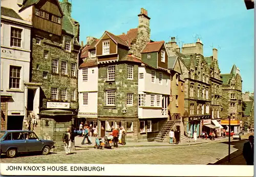 22616 - Schottland - Edinburgh , John Knox House - gelaufen 1976