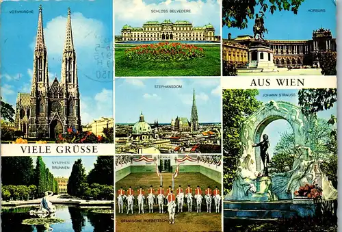22623 - Wien - Mehrbildkarte  - gelaufen 1975