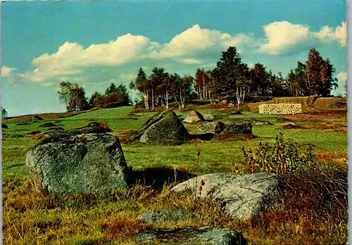 22625 - Niederösterreich - Gmünd , Naturpark , Blockheide Eibenstein  - gelaufen 1975