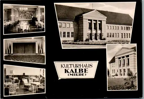 22668 - Deutschland - Kalbe , Milde , Kulturhaus , Mehrbildkarte - gelaufen 1962