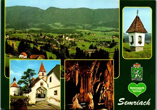 22672 - Steiermark - Semriach , Lurlochgrotte , Mehrbildkarte - gelaufen 1982