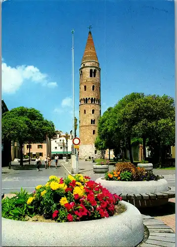 22692 - Italien - Caorle , Il Campanile , Der Glockenturm - gelaufen 1993