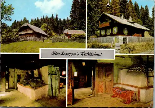 22754 - Steiermark - Krieglach , Alpl , Peter Rosegger 's Waldheimat - gelaufen 1979