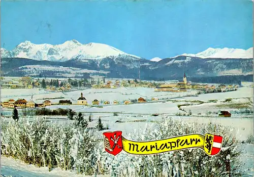 22769 - Salzburg - Mariapfarr , Panorama , Lungau - gelaufen 1976