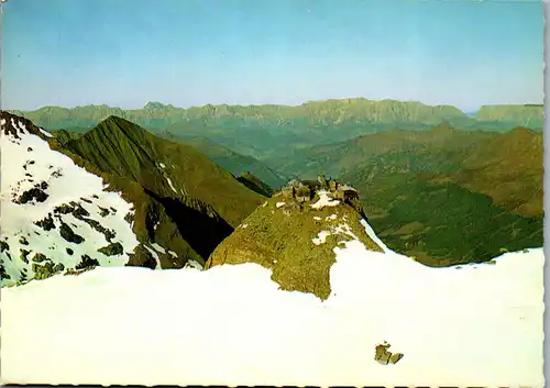 22770 - Salzburg - Sonnblick , Fliegeraufnahme - gelaufen 1976