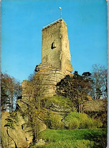 22774 - Niederösterreich - Arbesbach , Zwettl , Ruine im Waldviertel - gelaufen 1976