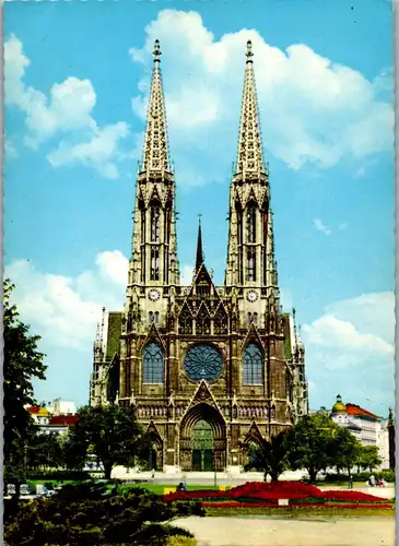 22781 - Wien - Votivkirche - gelaufen 1976