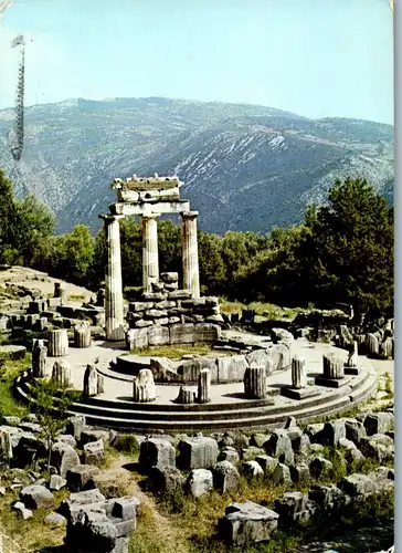 22790 - Griechenland - Delphes , Delphi , Tholos a Marmaria  - gelaufen 1984