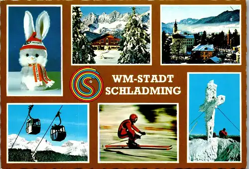 22796 - Steiermark - Schladming , Mehrbildkarte - gelaufen 1984