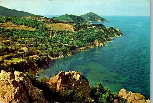 22800 - Italien - Isola d' Elba , Portoferraio , Costa di Ponente - gelaufen 1983