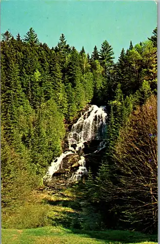 22807 - USA - Colebrook , Beaver Brook Falls , Wasserfall - gelaufen 1980