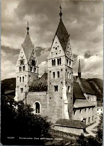 22831 - Kärnten - Friesach , Romanischer Dom - gelaufen 1968