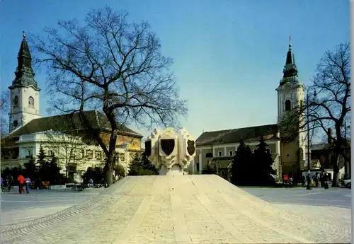 22855 - Ungarn - Kecskemet , Hauptplatz - nicht gelaufen