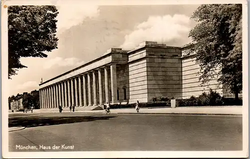 22856 - Deutschland - München , Haus der Kunst - gelaufen 1954