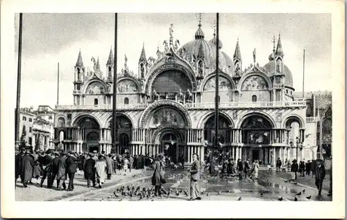 22863 - Italien - Venezia , Piazza e Chiesa S. Marco  - nicht gelaufen