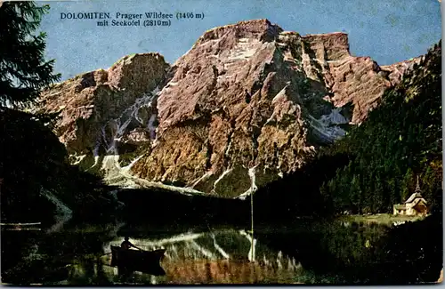 22873 - Italien - Pragser Wildsee mit Seekofel - nicht gelaufen