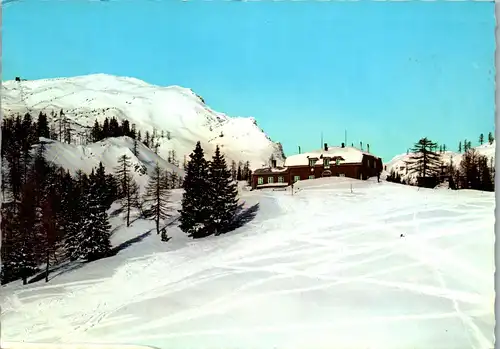 22904 - Steiermark - Bad Mitterndorf , Tauplitz , Hollhaus mit Lawinenstein - gelaufen 1973