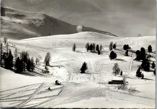 22944 - Kärnten - Turracherhöhe , Brandstätter Schlepplift , Wintersport - gelaufen 1967