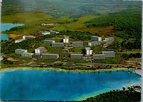 22946 - Kroatien - Porec , Zelena Laguna , Hotel Galeb , International Club - gelaufen 1970