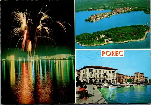 22947 - Kroatien - Porec , Mehrbildkarte - gelaufen 1970