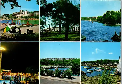 22948 - Kroatien - Porec , Plava Laguna , Zelena Laguna , Hotel Galeb i Parentium , Villas Astra , Autocamp - gelaufen 1970