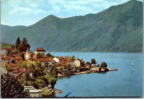 22951 - Schweiz - Gerra , Gambarogno , Lago Maggiore - gelaufen 1970