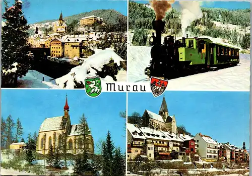 22955 - Steiermark - Murau , Mehrbildkarte - gelaufen 1971