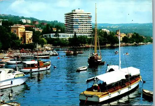 22961 - Kroatien - Opatija , Hotel Ambasador - gelaufen 1970