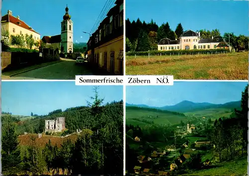 22966 - Niederösterreich - Zöbern , Mehrbildkarte - gelaufen 1970