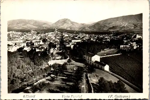 22988 - Spanien - Motril , Vista Parcial  - gelaufen 1954