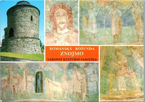 23009 - Tschechische Republik - Znojmo , Narodni Kulturni Pamatka , Romanska Rotunda - nicht gelaufen