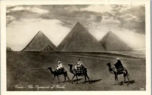 23023 - Ägypten - Cairo , Kairo , The Pyramides of Gizeh - nicht gelaufen