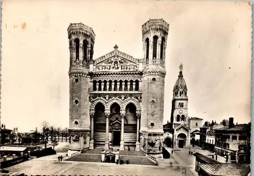 23027 - Frankreich - Lyon , Basilique de Fourviere - nicht gelaufen