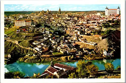 23055 - Spanien - Toledo , Vista Generale - gelaufen 1991