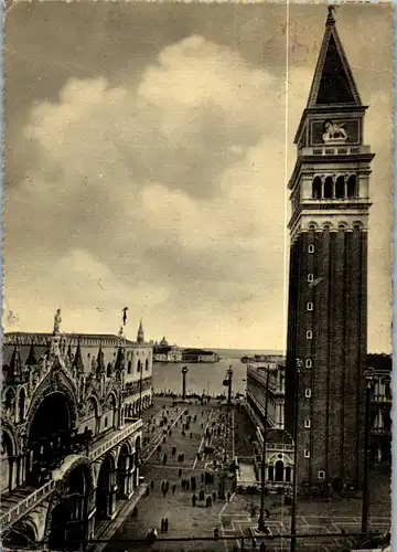 23127 - Italien - Venezia , Piazza S. Marco e Campanile - gelaufen