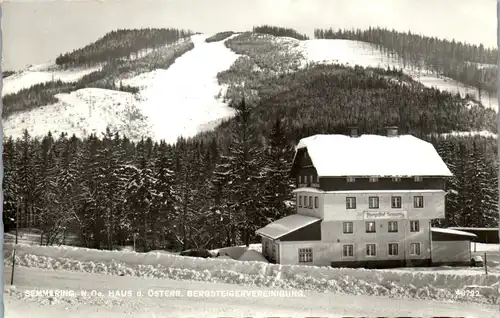 23133 - Niederösterreich - Semmering , Haus der Österreichischen Bergsteigervereinigung - gelaufen 1964