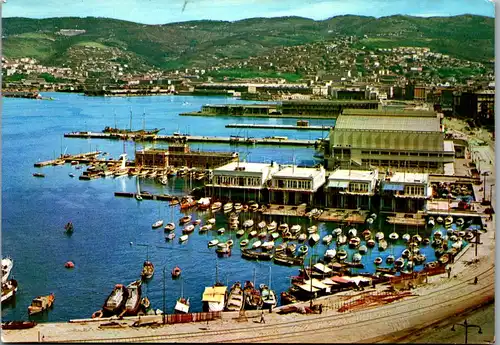 23146 - Italien - Triest , Riva Grumula con la Sacchetta - gelaufen 1961