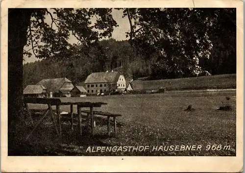 23180 - Vorarlberg - Stuben am Arlberg , Alpengasthof Hausebner - gelaufen
