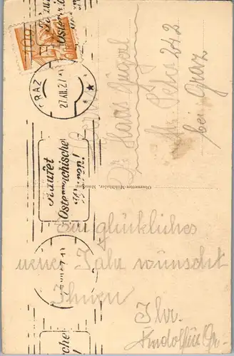 23260 - Berühmtheiten - Goethe von J. K. Stieler 1828 - gelaufen 1927