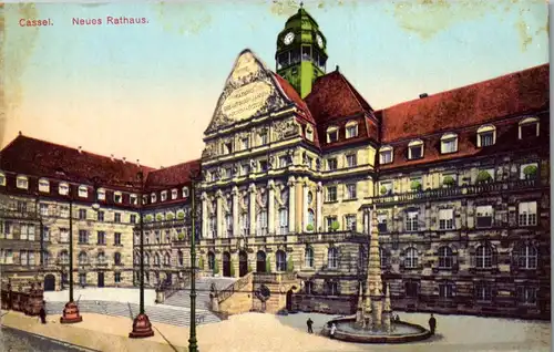 23281 - Deutschland - KAssel , Cassel , Neues Rathaus - nicht gelaufen
