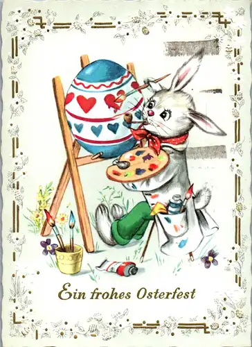 23284 - Ostern - Ein frohes Osterfest - gelaufen 1964