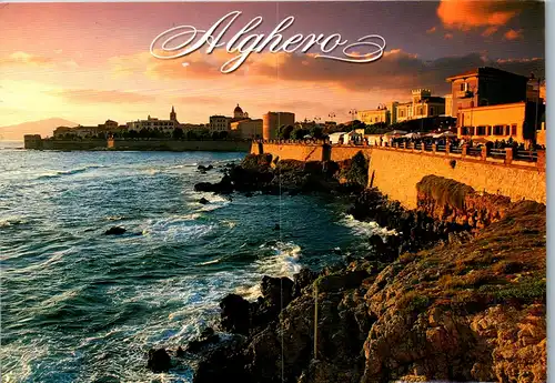 23301 - Italien - Alghero , Bastioni Cristoforo Colombo - gelaufen 2012